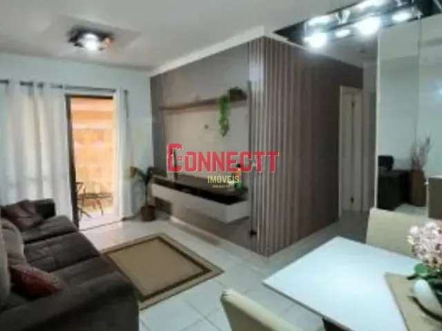 Apartamento com 65m² 2 quartos e 2 banheiros, à venda, no bairro Jardim Nova Aliança Sul em Ribeirão Preto