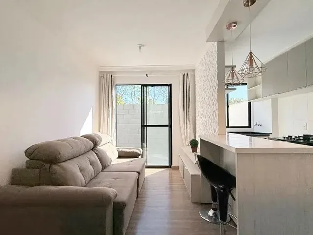 Apartamento 2 quartos e 1 banheiro, para alugar, no bairro Santa Felicidade em Curitiba