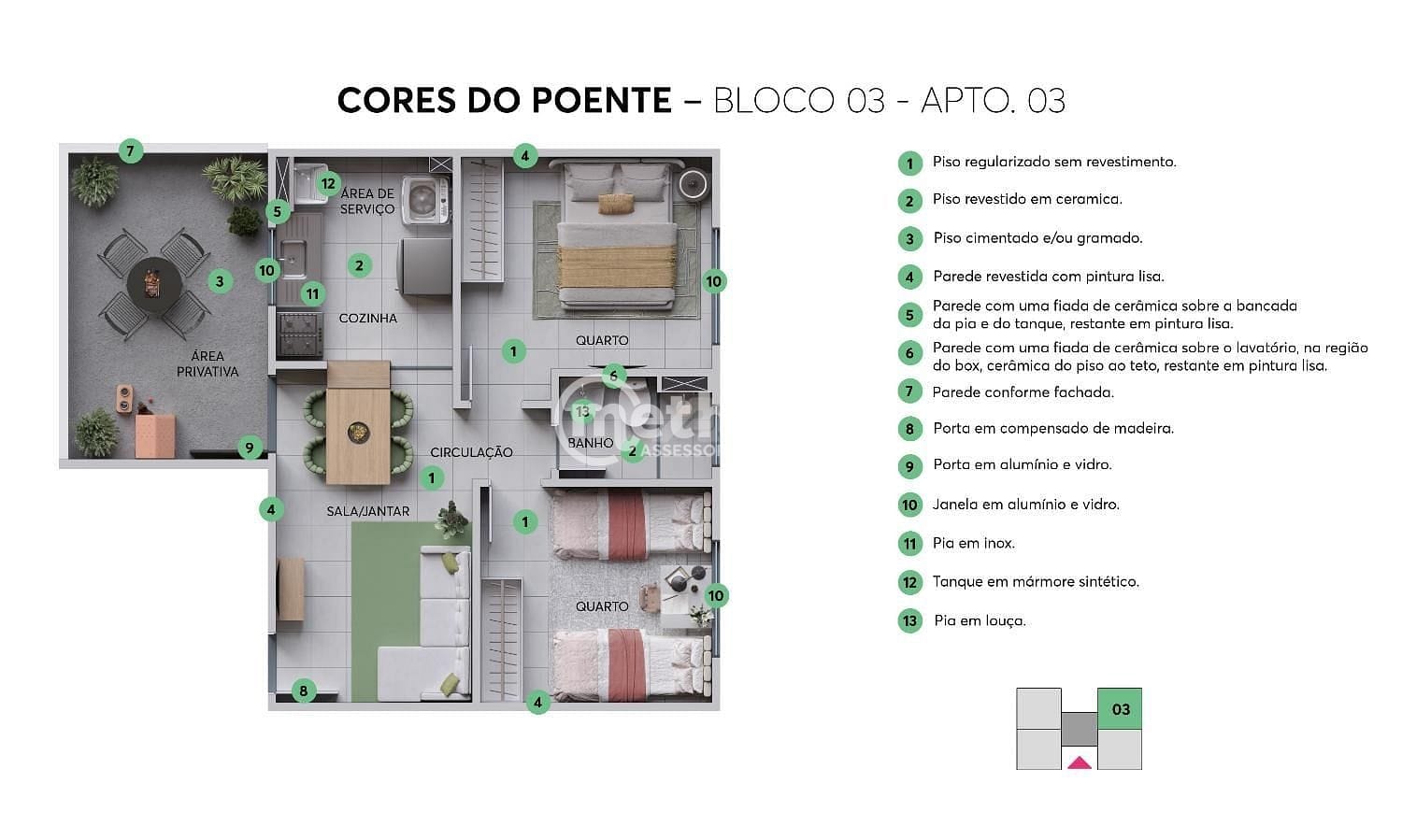 Apartamento, 2 quartos, 40 m² - Foto 4