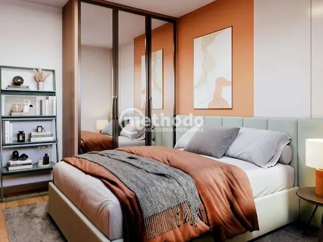 Apartamento com 9631m² 2 quartos e 1 banheiro, à venda, no bairro Loteamento Residencial Novo Mundo em Campinas