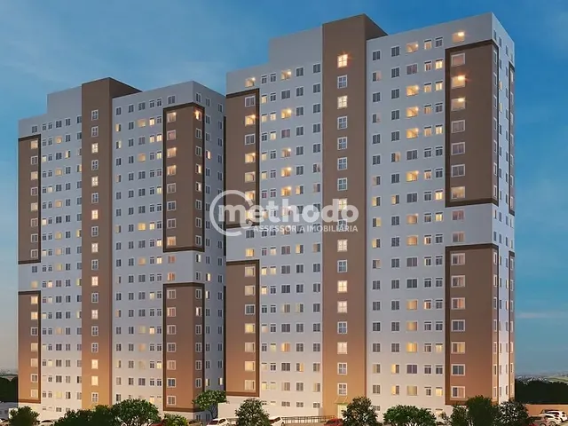 Apartamento 2 quartos e 1 banheiro, à venda, no bairro Parque Cidade Campinas em Campinas