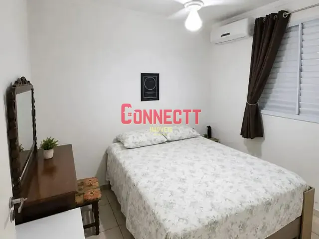 Apartamento com 42m² 2 quartos e 1 banheiro, à venda, no bairro Residencial Parque dos Servidores em Ribeirão Preto
