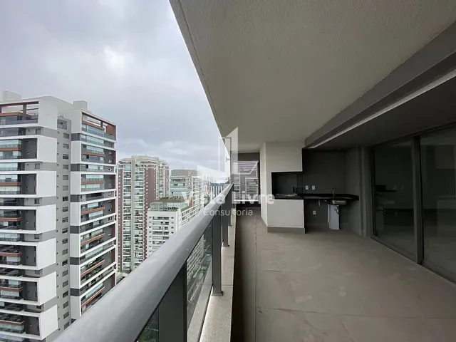 Apartamento com 131m² 3 quartos e 3 banheiros, à venda, no bairro Cidade Monções em São Paulo