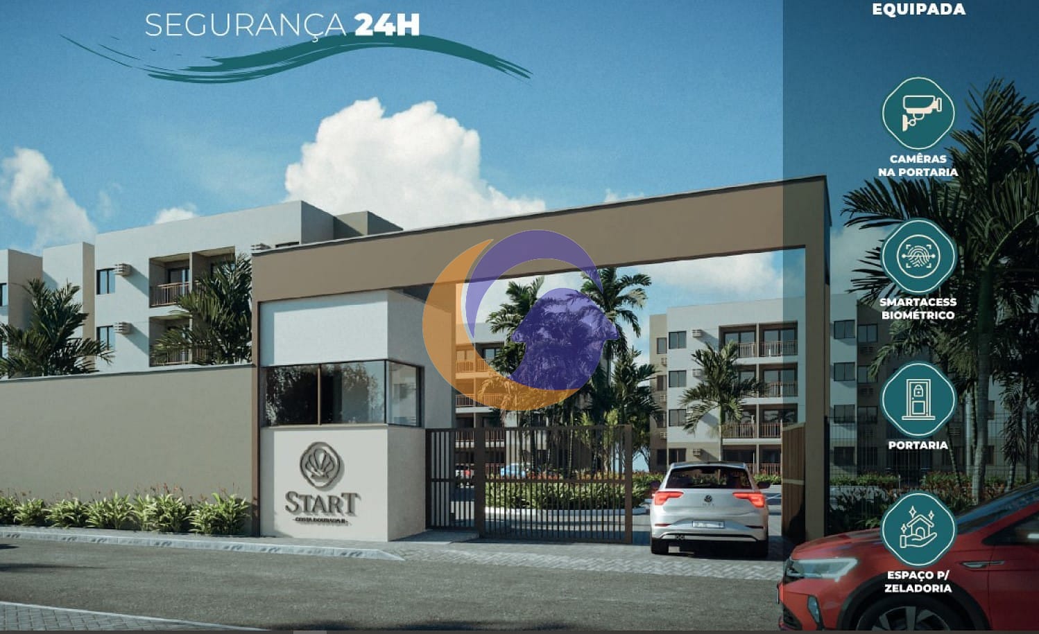 Apartamento, 2 quartos, 44 m² - Foto 2