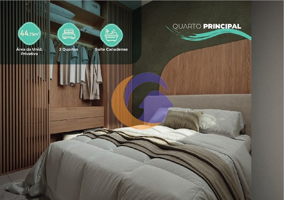 Apartamento, 2 quartos, 44 m² - Foto 9