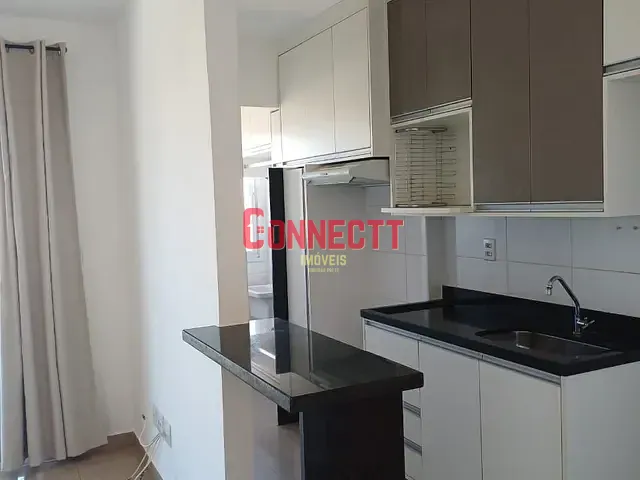 Apartamento com 42m² 1 quarto e 1 banheiro, para alugar, no bairro Nova Aliança em Ribeirão Preto