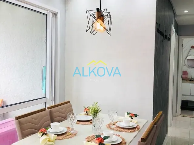 Apartamento com 71m² 3 quartos e 2 banheiros, à venda, no bairro Vila Industrial em São José dos Campos
