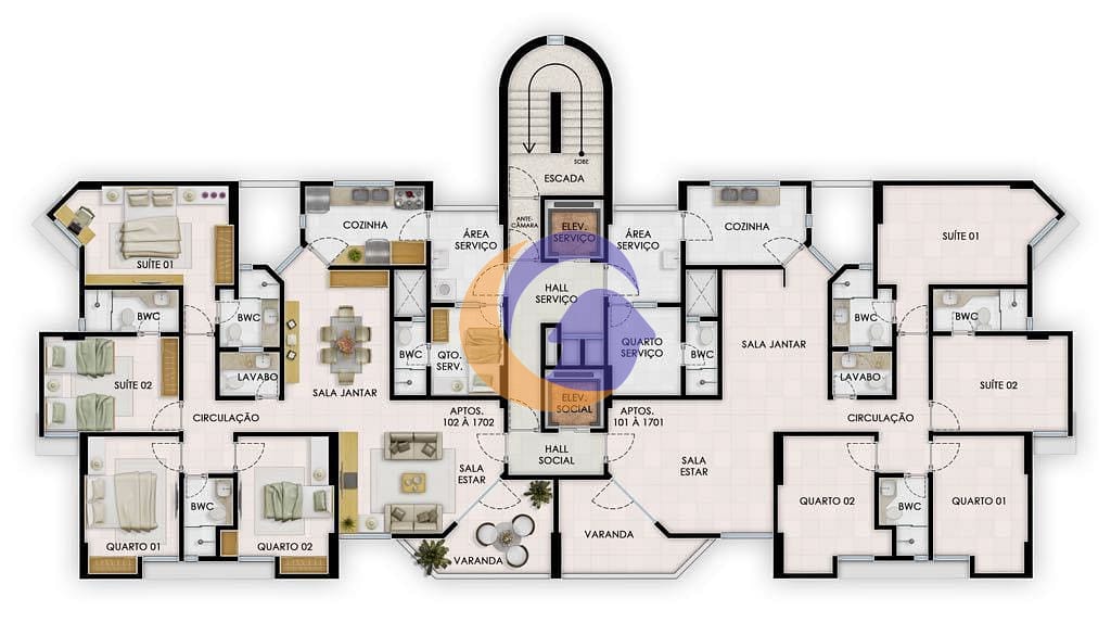 Apartamento, 4 quartos, 143 m² - Foto 16