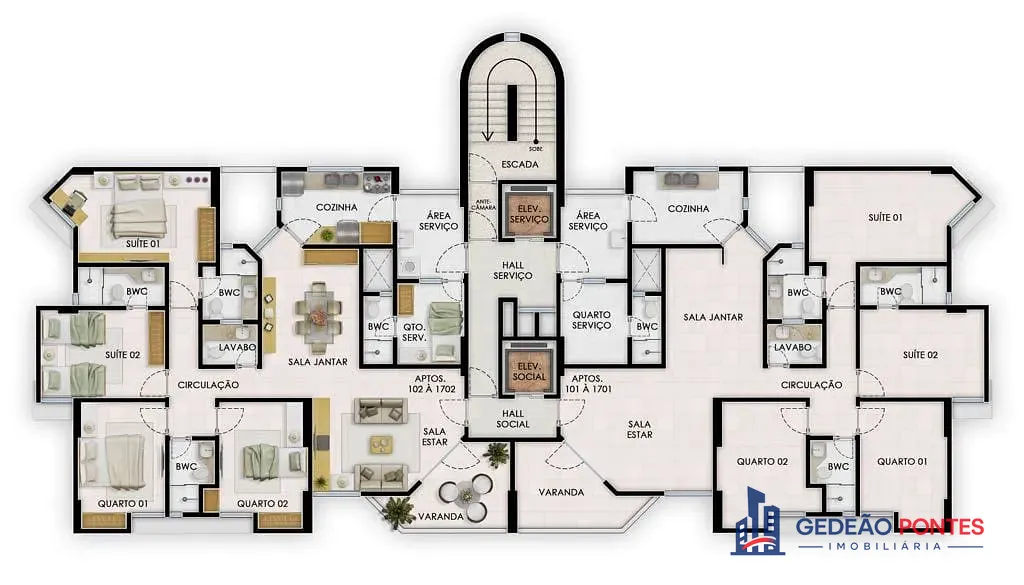 Apartamento, 4 quartos, 143 m² - Foto 16