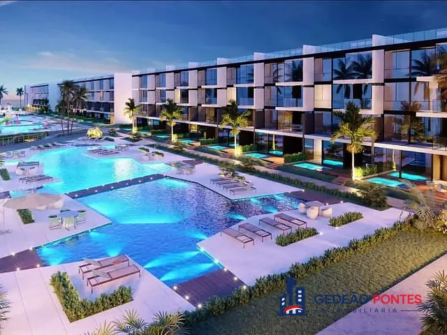 Apartamento com 90m² 3 quartos e 2 banheiros, à venda, no bairro Muro Alto em Ipojuca