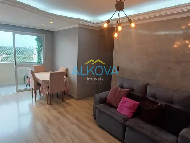 Apartamento com 70m² 3 quartos e 1 banheiro, para alugar, no bairro Conjunto Residencial Trinta e Um de Março em São José dos Campos