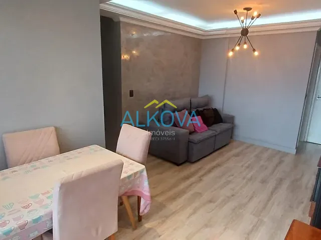 Apartamento com 70m² 3 quartos e 1 banheiro, para alugar, no bairro Conjunto Residencial Trinta e Um de Março em São José dos Campos
