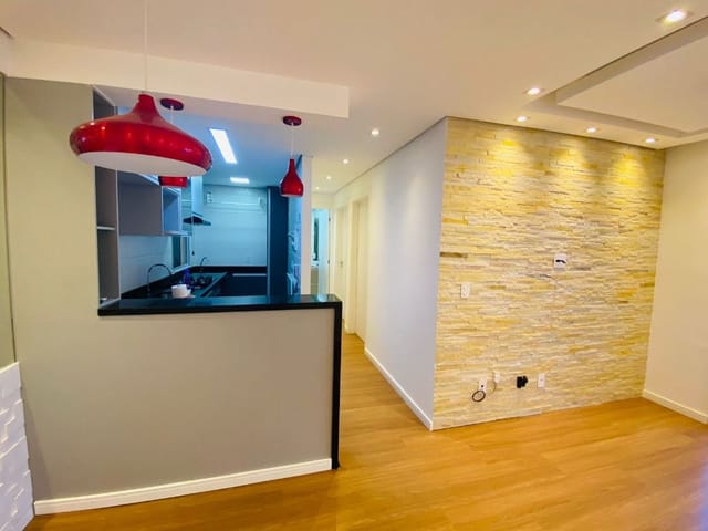 Apartamento com 59m² 2 quartos e 1 banheiro, à venda, no bairro Roselandia em Cotia