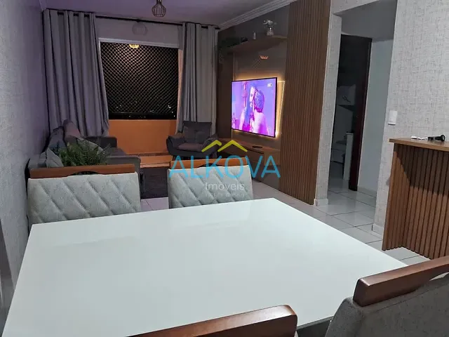 Apartamento com 70m² 2 quartos e 1 banheiro, à venda, no bairro Cidade Morumbi em São José dos Campos