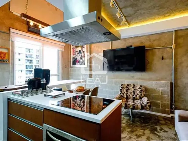 Apartamento 1 quarto e 2 banheiros, à venda, no bairro Vila Andrade em São Paulo
