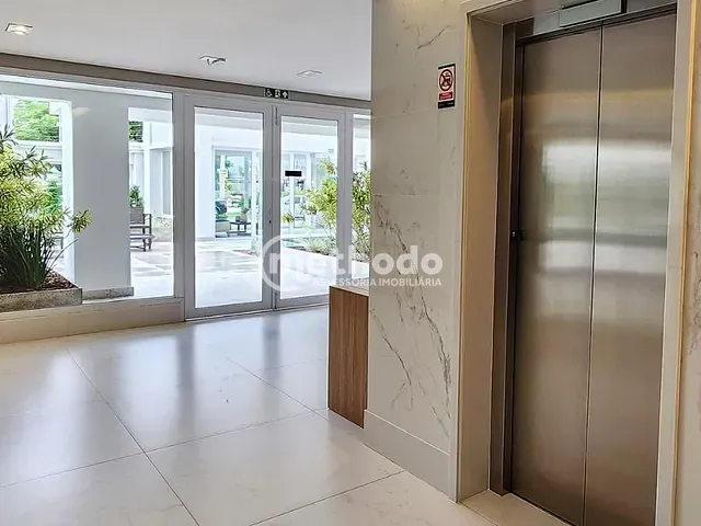Apartamento com 90m² 2 quartos e 3 banheiros, à venda, no bairro Taquaral em Campinas
