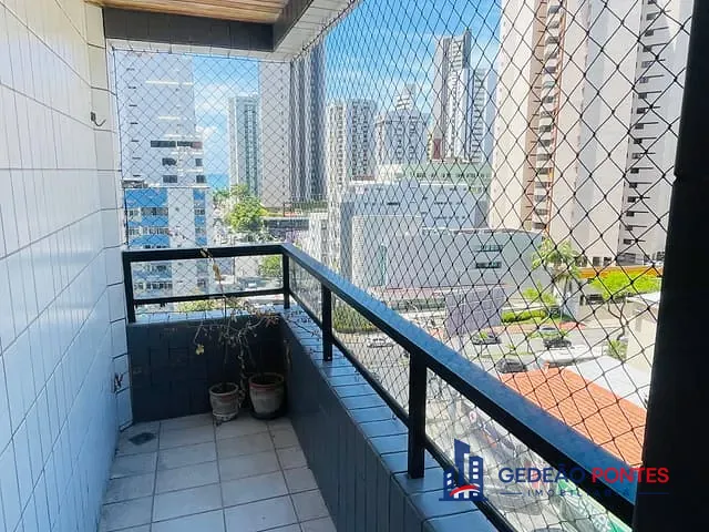 Apartamento 3 quartos e 3 banheiros, para alugar, no bairro Boa Viagem em Recife