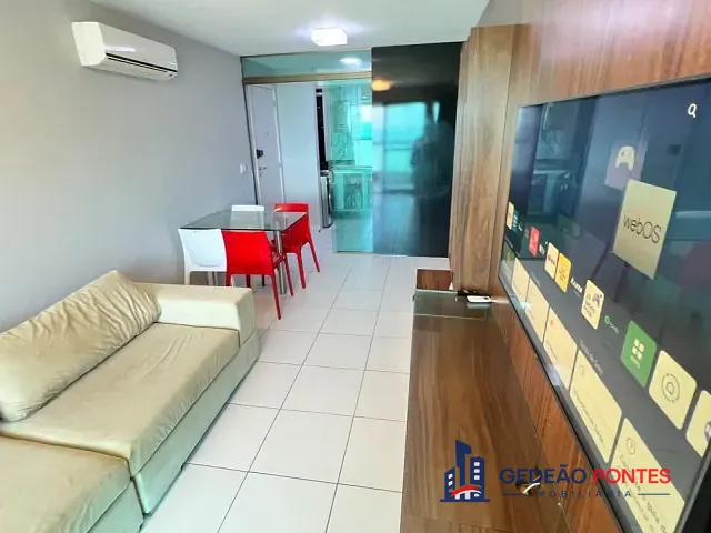 Apartamento 1 quarto e 1 banheiro, para alugar, no bairro Boa Viagem em Recife