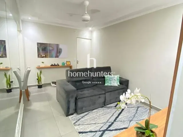Apartamento com 50m² 2 quartos e 1 banheiro, à venda, no bairro Recanto dos Sonhos em Sumaré