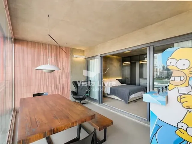 Apartamento com 44m² 1 quarto e 1 banheiro, à venda, no bairro Vila Nova Conceição em São Paulo