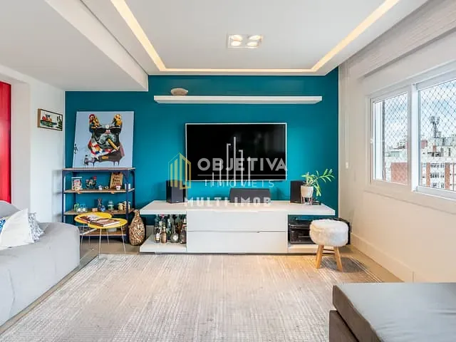 Apartamento com 130m² 2 quartos e 3 banheiros, à venda, no bairro Santa Cecília em Porto Alegre