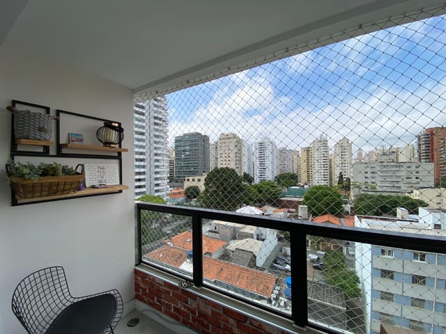 Foto do Apartamento - Apartamento à Venda no Bairro Indianópolis, São Paulo  Este charmoso apartamento à venda está situado no bairro Indianópolis. | Vista Livre