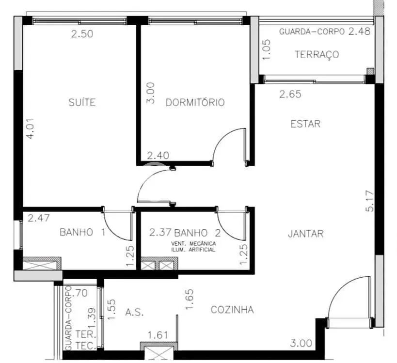 Apartamento, 2 quartos, 57 m² - Foto 5