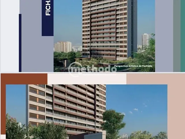 Apartamento com 57m² 2 quartos e 2 banheiros, à venda, no bairro Botafogo em Campinas