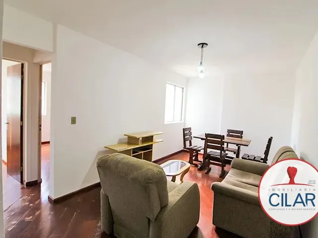 Apartamento 2 quartos e 1 banheiro, para alugar, no bairro Cabral em Curitiba