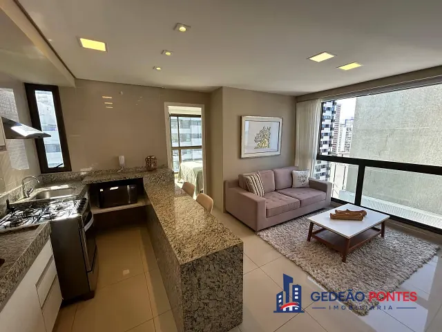 Apartamento 1 quarto e 1 banheiro, para alugar, no bairro Boa Viagem em Recife