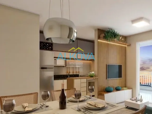 Apartamento com 61m² 2 quartos e 2 banheiros, à venda, no bairro Porto Novo em Caraguatatuba