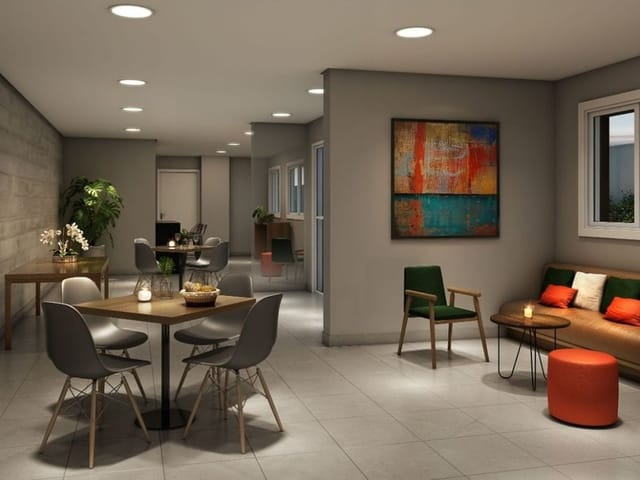 Foto do Apartamento - Apartamento à venda 2 Quartos 1 Suite 42M² Barra Funda São Paulo - SP | Staz Barra Funda | Lares e Andares Imóveis
