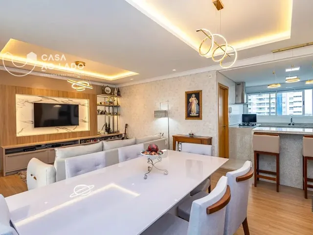 Apartamento 3 quartos e 5 banheiros, à venda, no bairro Mossunguê em Curitiba