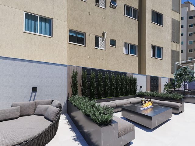 Apartamento com 124m² 3 quartos e 4 banheiros, à venda, no bairro Meia Praia em Itapema