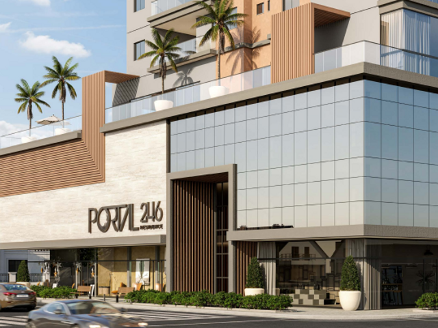 Apartamento com 90m² 2 quartos e 3 banheiros, à venda, no bairro Meia Praia em Itapema