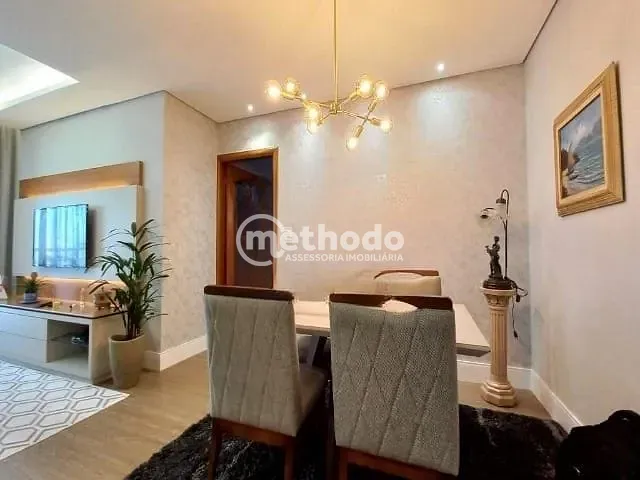 Apartamento com 90m² 3 quartos e 2 banheiros, à venda, no bairro Jardim Aurélia em Campinas