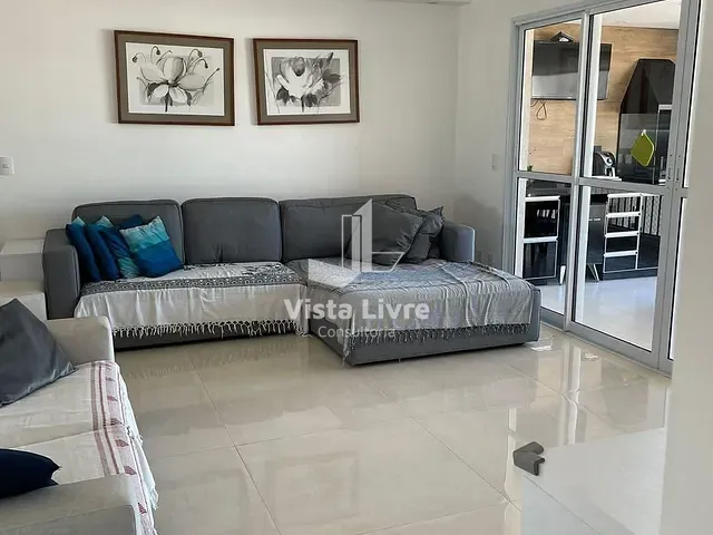 Apartamento com 122m² 3 quartos e 4 banheiros, à venda, no bairro campo belo em São Paulo