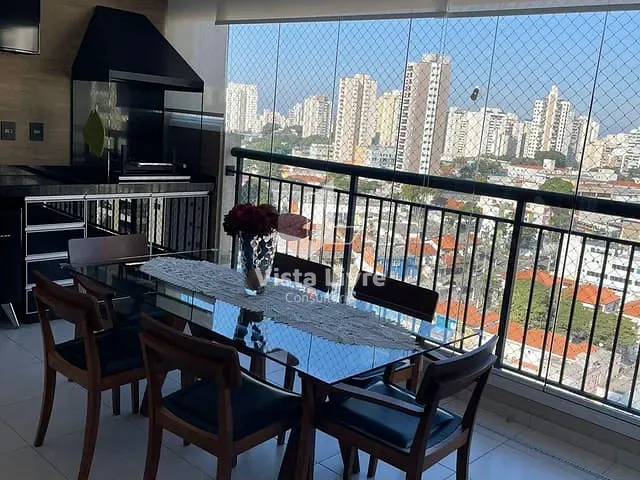 Apartamento com 122m² 3 quartos e 4 banheiros, à venda, no bairro campo belo em São Paulo