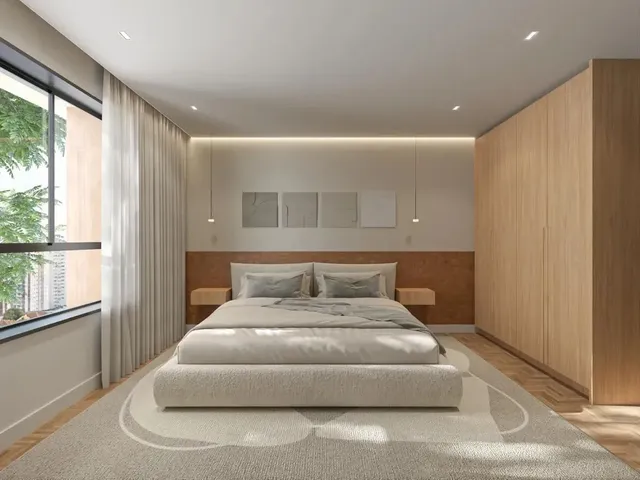 Apartamento 2 quartos e 1 banheiro, à venda, no bairro Mercês em Curitiba