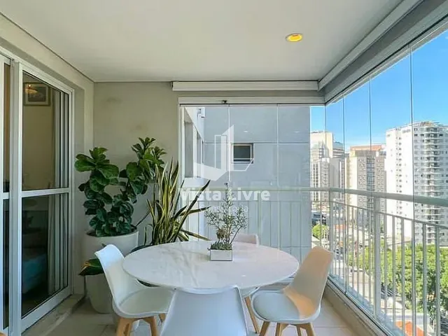 Apartamento com 56m² 1 quarto e 1 banheiro, à venda, no bairro Vila Nova Conceição em São Paulo