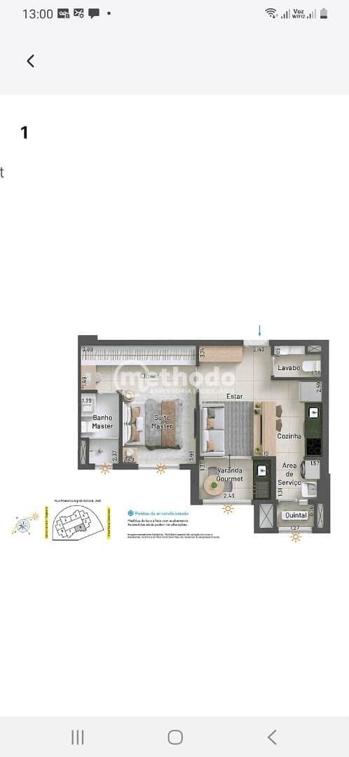 Apartamento, 1 quarto, 47 m² - Foto 7