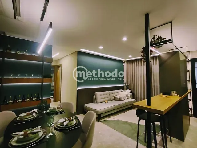 Apartamento com 17151m² 2 quartos e 2 banheiros, à venda, no bairro Swiss Park em Campinas