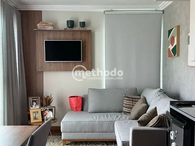 Apartamento com 70m² 1 quarto e 2 banheiros, à venda, no bairro Cambuí em Campinas