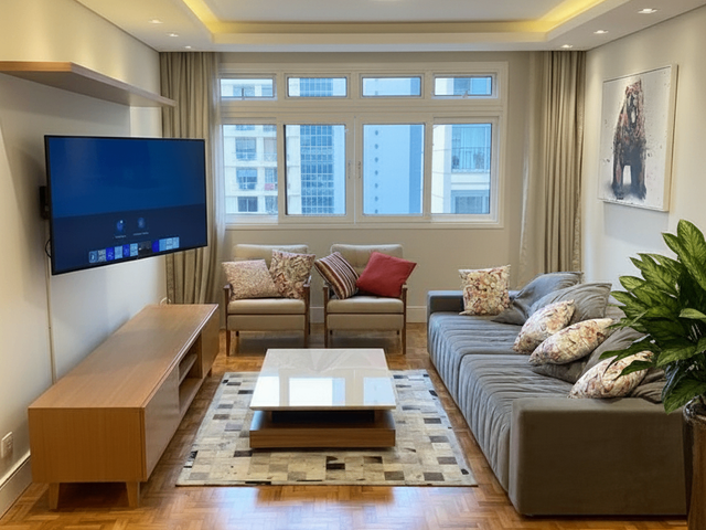 Foto do Apartamento - Apartamento à venda no bairro Itaim Bibi, na cidade de São Paulo:  Este espaçoso apartamento de 3 quartos, incluindo 1 suíte. | Vista Livre