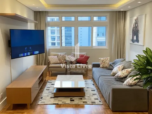 Apartamento com 108m² 3 quartos e 3 banheiros, à venda, no bairro Itaim Bibi em São Paulo