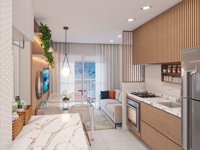 Foto do Apartamento - Apartamento à venda 1 Quarto 1 Suite 28.64M² Socorro São Paulo - SP | Lares e Andares Imóveis