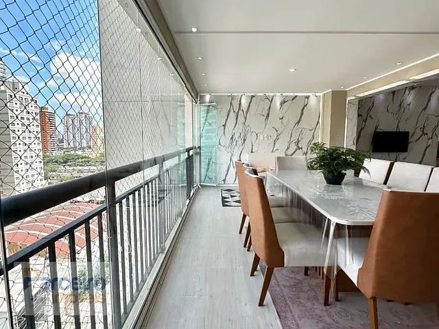 Apartamento 3 quartos e 5 banheiros, à venda, no bairro Tatuape em São Paulo