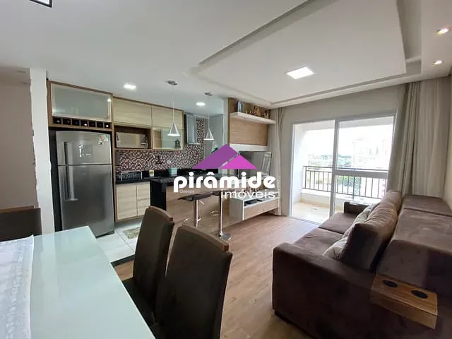 Apartamento com 65m² 2 quartos e 2 banheiros, à venda, no bairro Palmeiras de São José em São José dos Campos