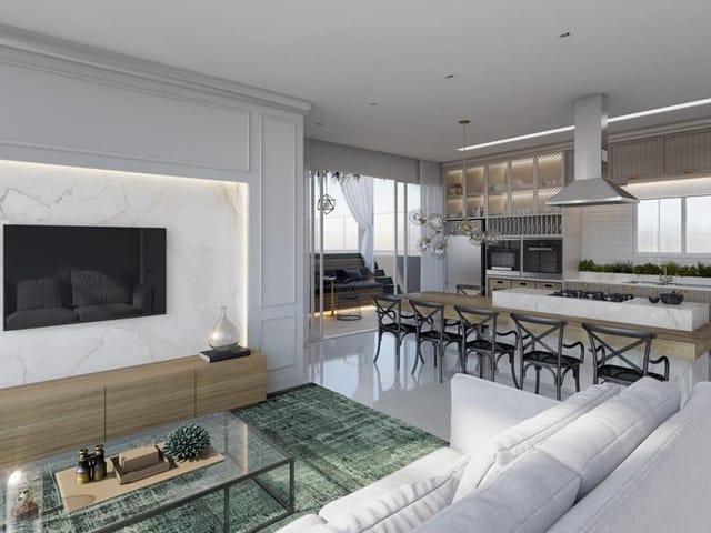 Apartamento com 180m² 3 quartos e 4 banheiros, à venda, no bairro Centro em Balneário Camboriú