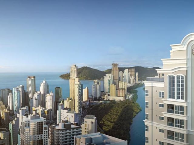 Apartamento com 180m² 3 quartos e 4 banheiros, à venda, no bairro Centro em Balneário Camboriú